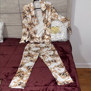 Stylish Women's Patterned Jumpsuit